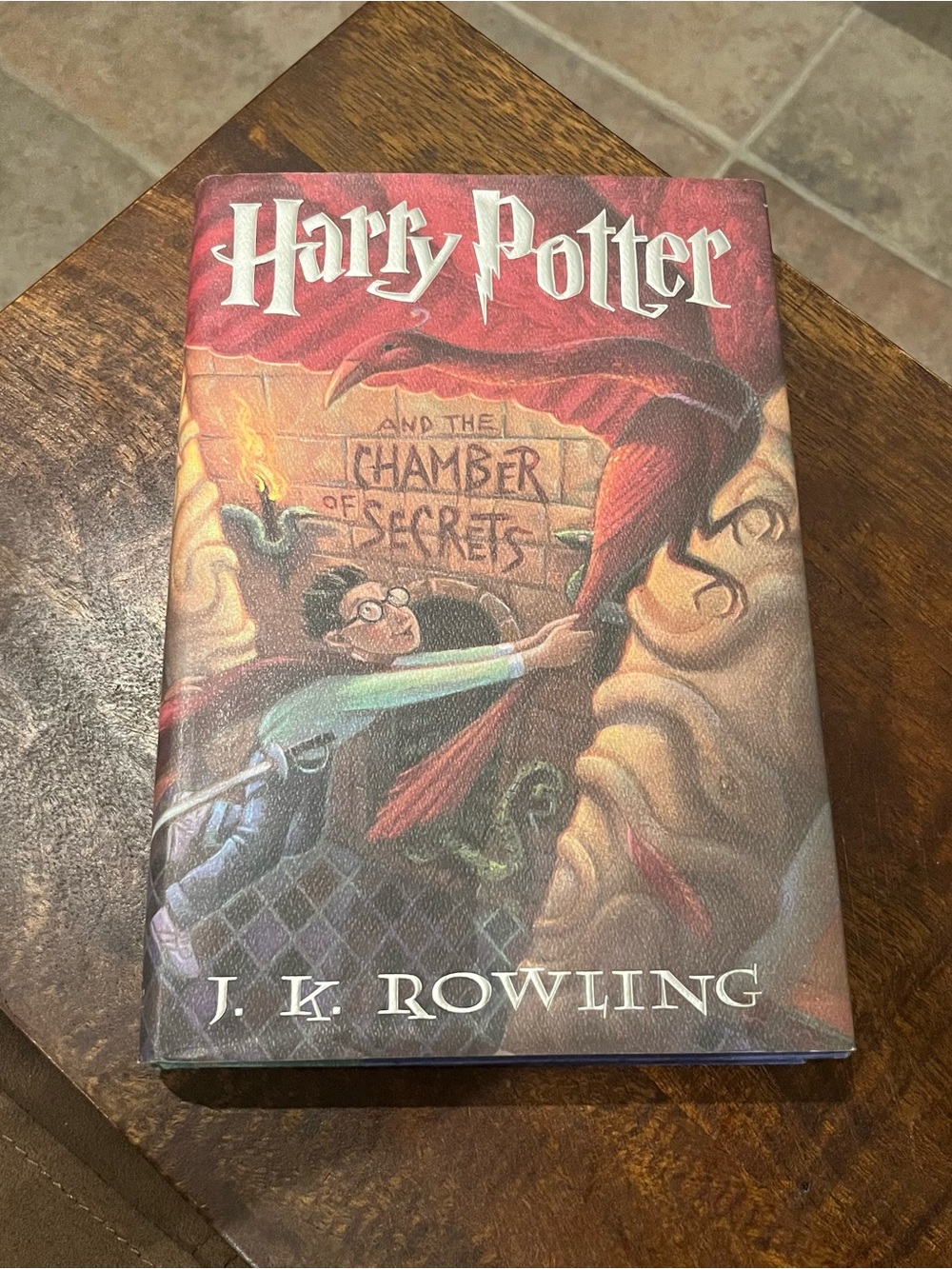 Harry Potter and the Chamber of Secrets Hardcover by J.K. Rowling